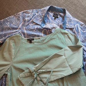 2 Talbots blouses